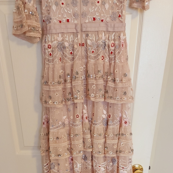 Needle & Thread Eden Tiered Embellished Tulle Gown - Picture 8 of 11